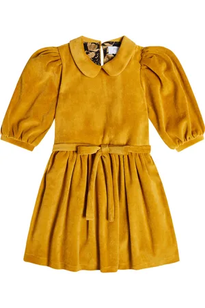 PAADE Embroidered velvet dress