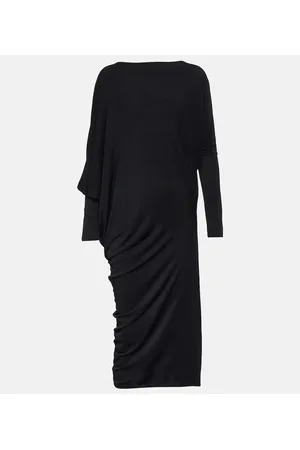 Wolford CrÃªpe jersey midi dress
