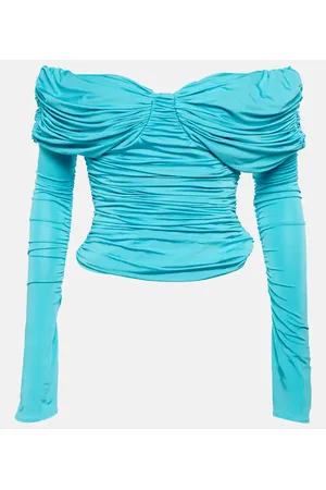GIUSEPPE DI MORABITO Gathered off-shoulder top