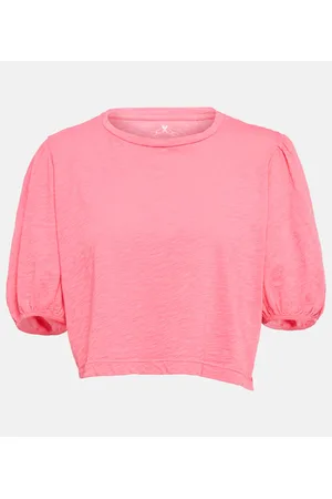 Velvet Hilary cotton blend top