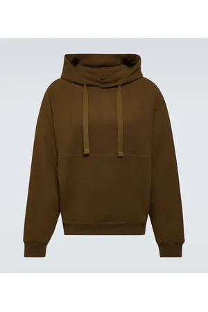 LEMAIRE Cotton-blend jersey hoodie