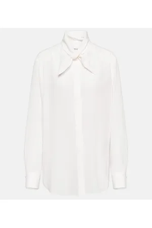Chloé ChloÃ© Tie-neck silk shirt