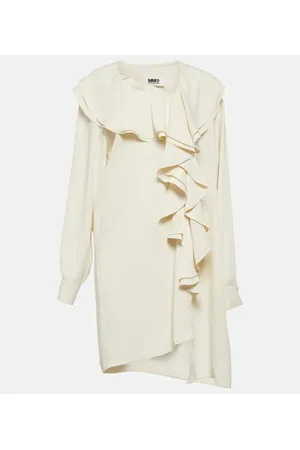 Maison Margiela Ruffle-trimmed minidress