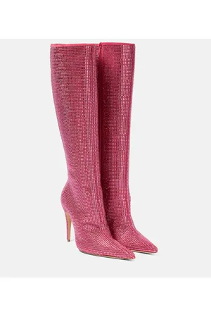 MAGDA BUTRYM Embellished leather knee-high boots
