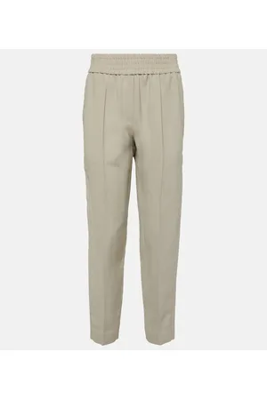 Brunello Cucinelli Twill tapered pants