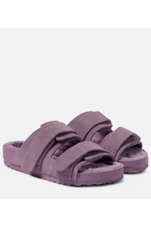 Birkenstock X Tekla Uji suede slides