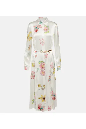GABRIELA HEARST Jane floral silk midi dress