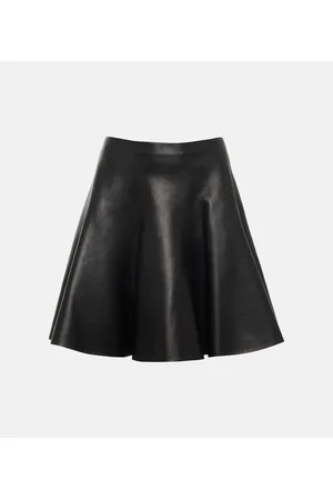 Alaïa AlaÃ¯a Leather miniskirt