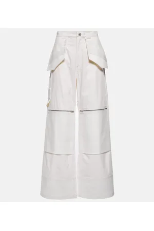 DION LEE Workwear cotton-blend pants
