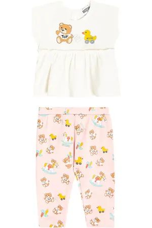 Moschino Baby printed jersey T-shirt and leggings set