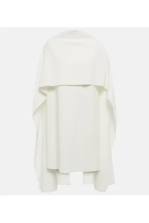 Roksanda Bridal Kaiya cape crÃªpe minidress