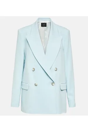 Joseph Jaden double-breasted cady blazer