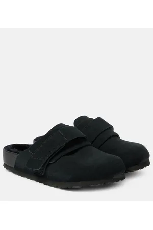 Birkenstock X Tekla Nagoya suede slippers