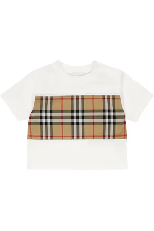 Burberry Baby Vintage Check cotton T-shirt