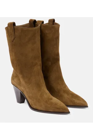 Aquazzura Boogie suede cowboy boots