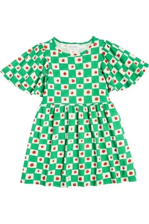 Bobo Choses Tomato ruffled cotton dress