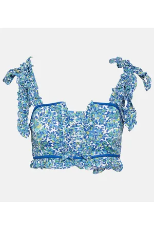 POUPETTE ST BARTH Ariane floral crop top