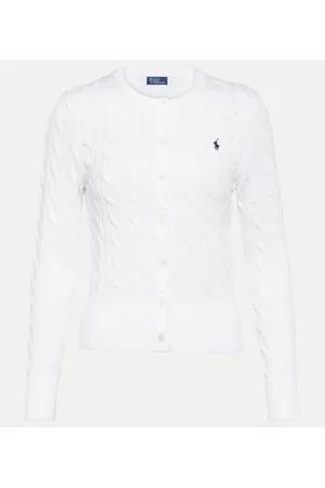 Ralph Lauren Cable-knit cotton cardigan