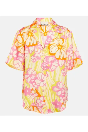 ALÉMAIS AlÃ©mais Fenella floral silk shirt
