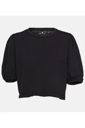 Velvet Hilary cotton blend top