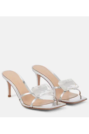 Gianvito Rossi Jaipur embellished leather mules