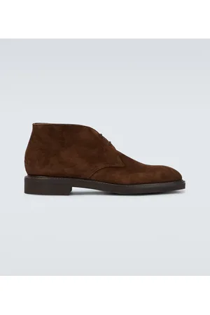 JOHN LOBB Heywood suede desert boots
