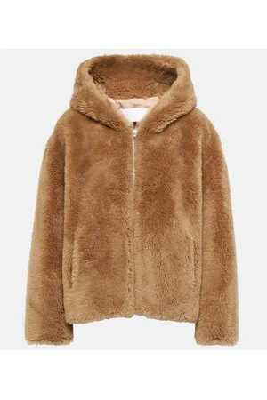 YVES SALOMON Hooded wool jacket