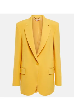 Stella McCartney Wool-blend single-breasted blazer