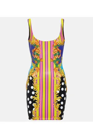 VERSACE Medusa Palm Springs minidress