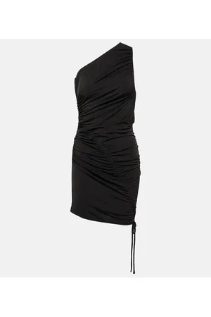 Jade Swim Gianna one-shoulder minidress