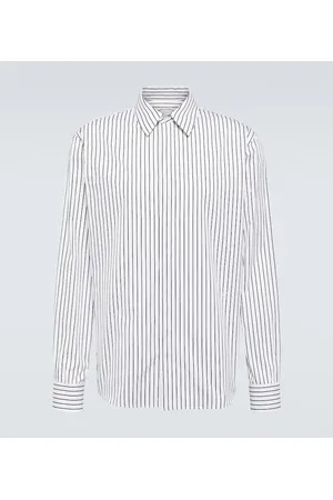 Bottega Veneta Striped cotton shirt