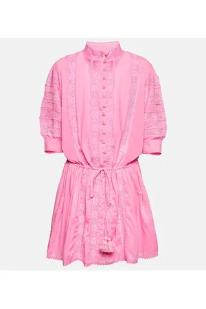 Melissa Odabash Rita embroidered cotton minidress