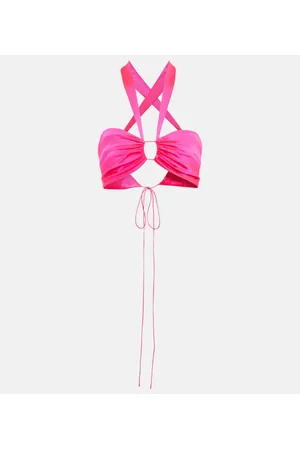 The Sei Silk satin bra top