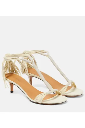 Isabel Marant Aatos tasseled suede sandals