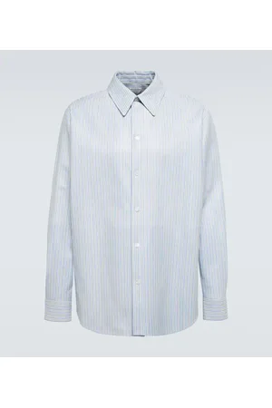Bottega Veneta Striped leather shirt