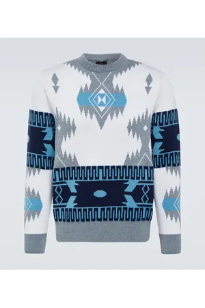 Alanui Icon jacquard virgin wool sweater
