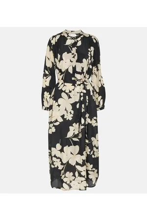 Velvet Josepha floral midi dress