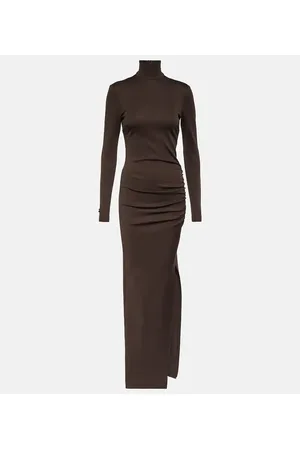 Dolce & Gabbana Turtleneck jersey maxi dress
