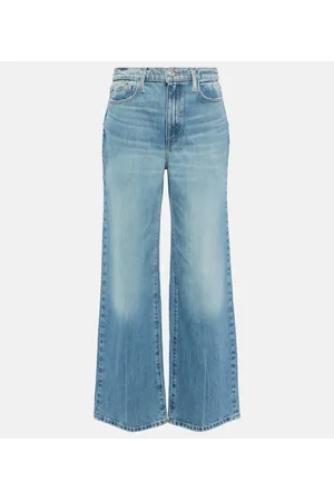 Frame Le Jane high-rise wide-leg jeans