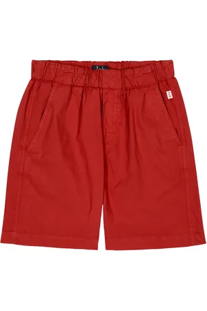 Il gufo Cotton-blend poplin shorts