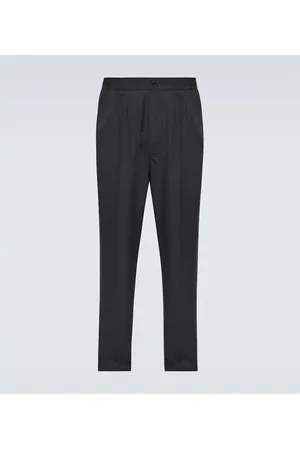 Tom Ford Cotton and silk straight pants