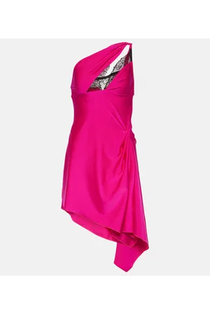 COPERNI Asymmetric one-shoulder minidress