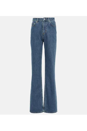 Burberry High-rise straight-leg jeans