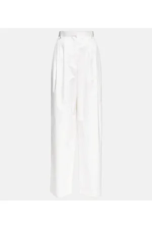 The Row Bufus high-rise cotton pants