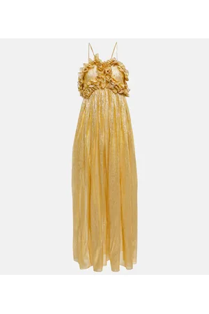 PETAR PETROV Allas silk-blend maxi dress