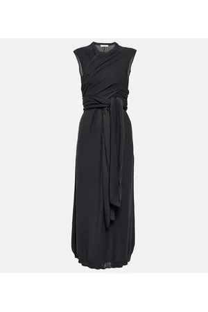 LEMAIRE Cotton crÃªpe midi dress