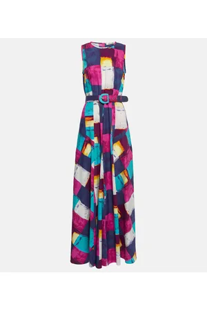 Diane von Furstenberg Elliot printed cotton-blend maxi dress
