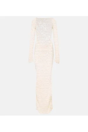 AYA MUSE Sequined maxi dress