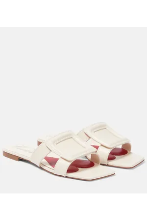 Roger Vivier Buckle leather sandals