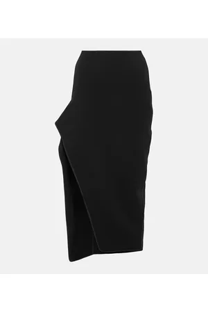 MATICEVSKI Narrate side-slit crÃªpe pencil skirt